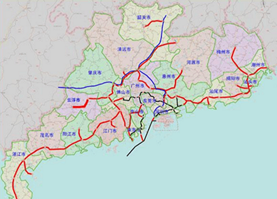 粤北、粤东、粤西天然气主干管网项目